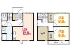 VILLA MONZENの間取り画像