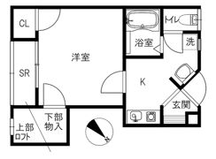 Dormitory BellⅡの間取り画像