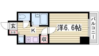 ロイヤルヒル神戸三ノ宮Ⅱの間取り画像