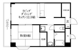 メゾンドール勝山の間取り画像