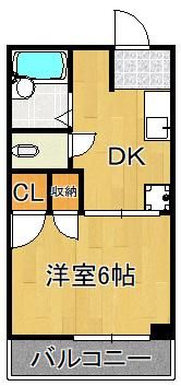 ゆにはコーポかなだの間取り画像