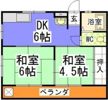 コーポ前田の間取り画像