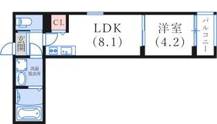 Kobe MKCの間取り画像