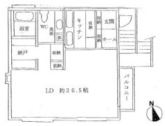 カダハウスの間取り画像