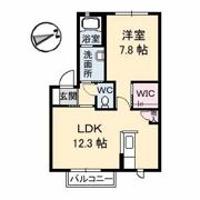 Rose Garden A棟の間取り画像