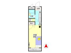 SKマンションの間取り画像