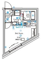 MIND MUSASHI-KOYAMAの間取り画像
