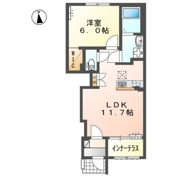レオーネ黒田の間取り画像