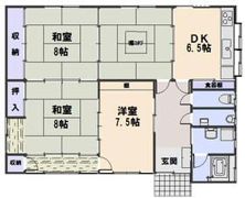 高橋貸住宅の間取り画像