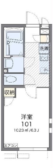 クレイノ三春町の間取り画像
