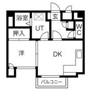 ライオンズマンション大手前第2の間取り画像