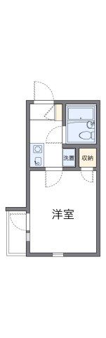 レオパレスRX山科の間取り画像