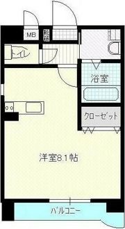 なかよしマンション塩上の間取り画像