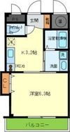 Ms cubeⅠの間取り画像