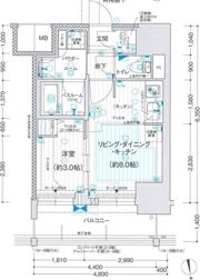 プレサンスレイズ千種今池Ⅱの間取り画像