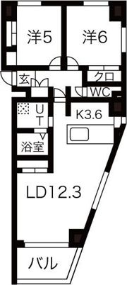 PLATZ KAKUOZANの間取り画像