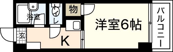 ジョイフリー皆賀の間取り画像