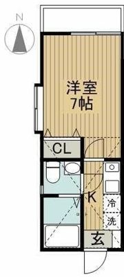 コモハイツ石神井台の間取り画像