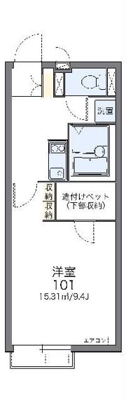 レオネクストグランドハイツの間取り画像