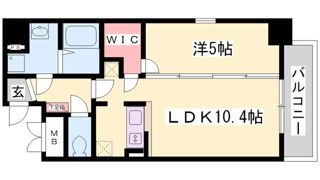 ダイドーメゾン神戸元町の間取り画像