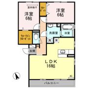 アルト ポンテ ドゥーエ A棟の間取り画像