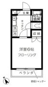 ハイツサワハタの間取り画像