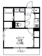 アルティジャーノD's蕨の間取り画像