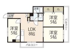 舟入安本ビルの間取り画像