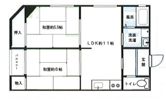 本山中町マンションの間取り画像