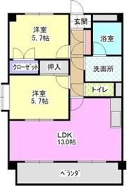 レージュ原の間取り画像