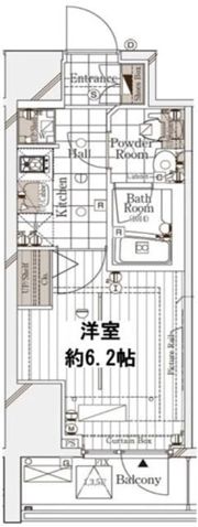 ガリシア代々木の間取り画像