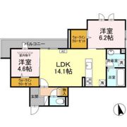 L'ESSOR西条の間取り画像