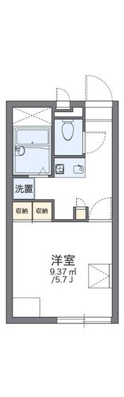レオパレス平吉の間取り画像