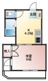 全観スカイハイツの間取り画像