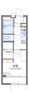 レオパレスタウニー 下連雀の間取り画像