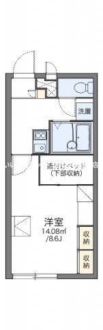 レオパレスK COURTの間取り画像