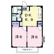 リバーサイド藤和Aの間取り画像