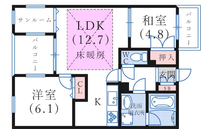 間取図