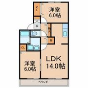サンモールの間取り画像