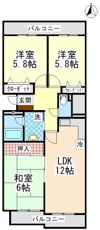 グランドメゾン六甲箕岡の間取り画像