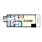 プレサンス天満橋トラッドの間取り画像