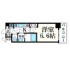 プレサンス心斎橋ブライトの間取り画像