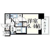 プレサンス南森町ライズの間取り画像