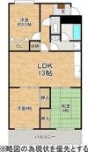 マンションコスモスの間取り画像