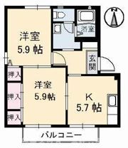 サテライトSの間取り画像