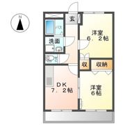 エクシードの間取り画像