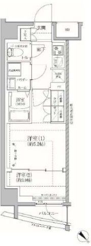 RELUXIA国分寺の間取り画像