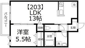 フローラ平井の間取り画像