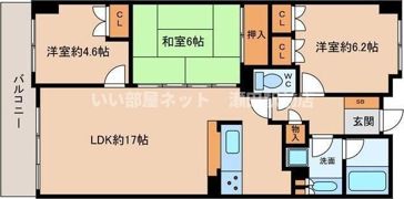 パークシティ大津の間取り画像