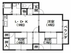 ファミールNISHIKAWAの間取り画像